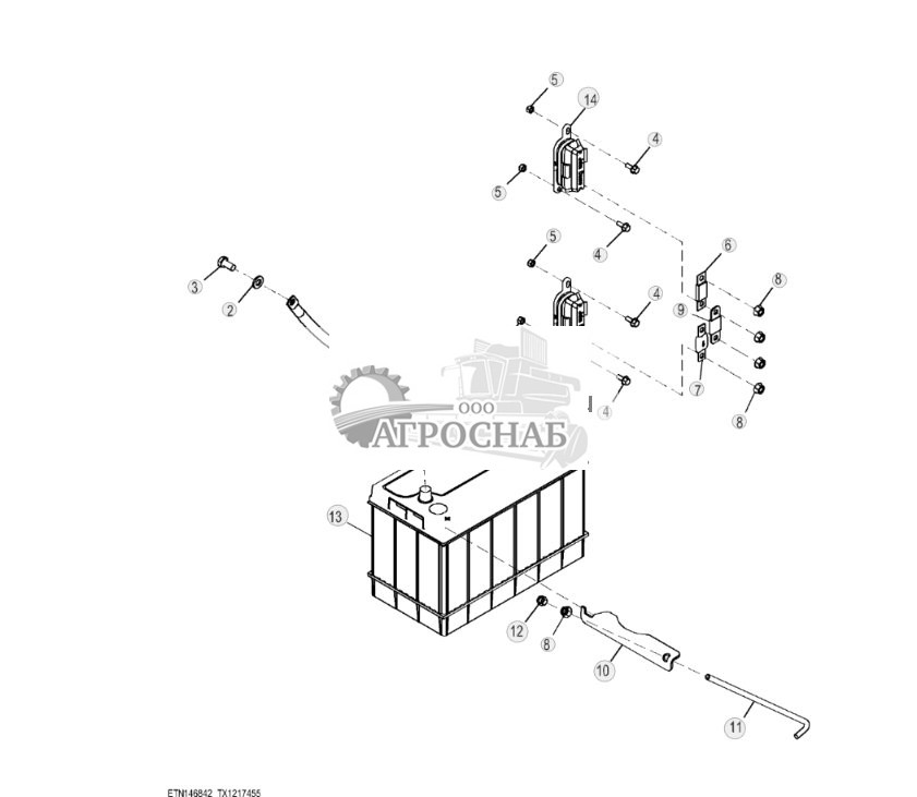 Одинарная аккумуляторная батарея с плавким предохранителем (303524 - ) - ST866539 243.jpg